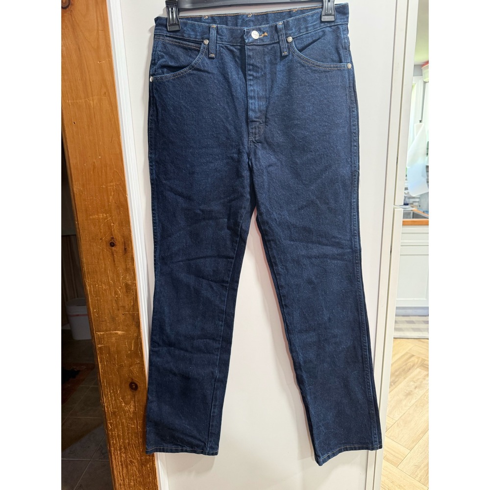 Wrangler Mens Silver Edition Indigo Denim Jeans 10H33SEDD 31x32 Straight Leg